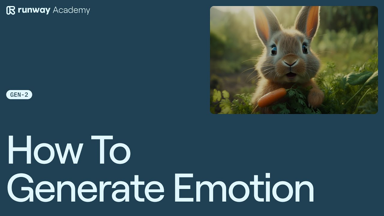 How to Generate Emotion in Runway