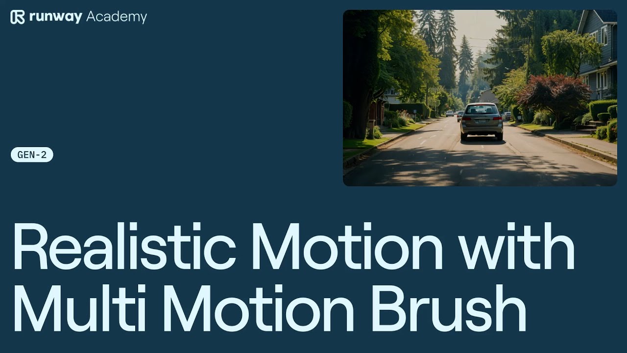 How to use Runway Multi Motion Brush